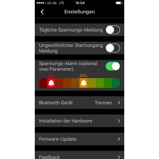 Bluetooth Batterietester Modul - App fr Smartphone