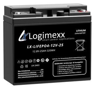 LiFePo4 battery 12V 20AH