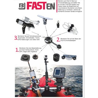 Fasten Rohradapter 25mm / 32mm